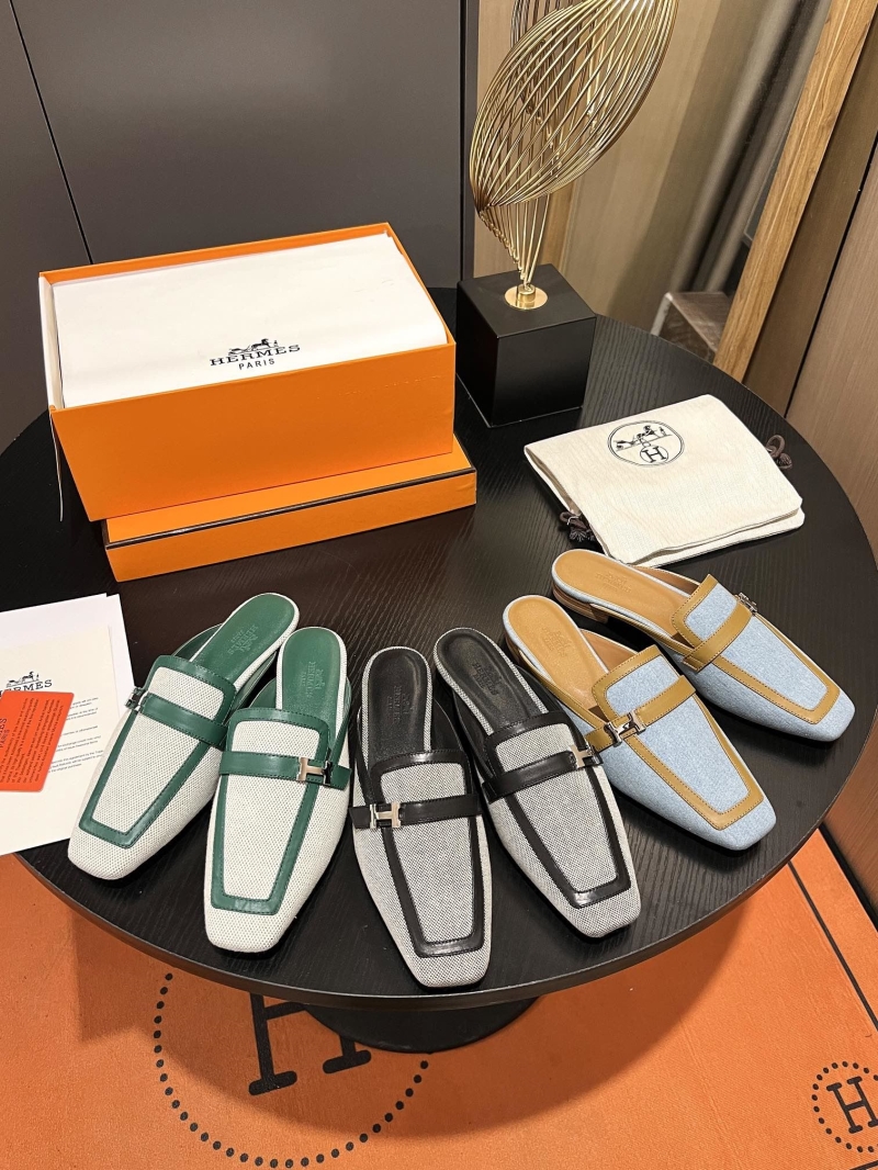 Hermes Slippers